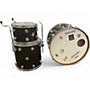 Used DW 3 Piece Collector's Series BLACK ICE Drum Kit BLACK ICE