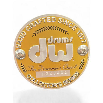 Used DW 3 Piece Collector's Series Black Ice Drum Kit