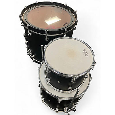 Used DW 3 Piece Design Series Black Drum Kit