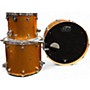 Used DW 3 Piece Performance Gold Drum Kit Gold