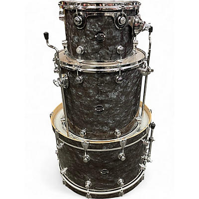 Used DW 3 Piece Performance Series BLACK DIAMOND Drum Kit