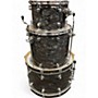 Used DW 3 Piece Performance Series BLACK DIAMOND Drum Kit BLACK DIAMOND