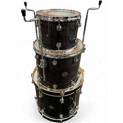 Used DW 3 Piece Performance Series Ebony Drum Kit