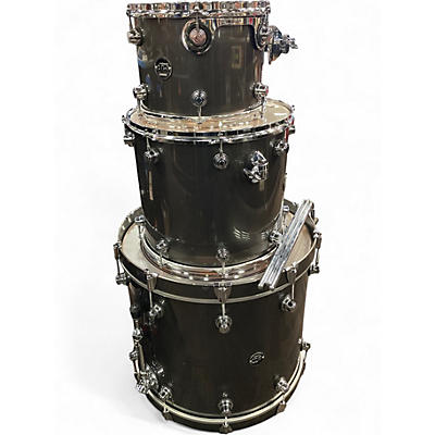 Used DW 3 Piece Performance Series Gun metal Grey Drum Kit