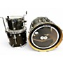 Used DW 3 Piece Performance Series Pewter Sparkle Drum Kit Pewter Sparkle