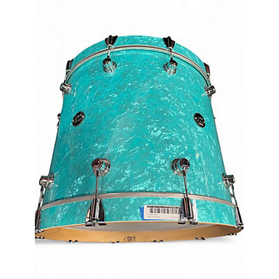 Used DW 3 Piece Performance Series Seafoam Green Drum Kit