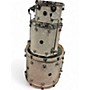 Used DW 3 Piece Performance Series White Marine Drum Kit White Marine