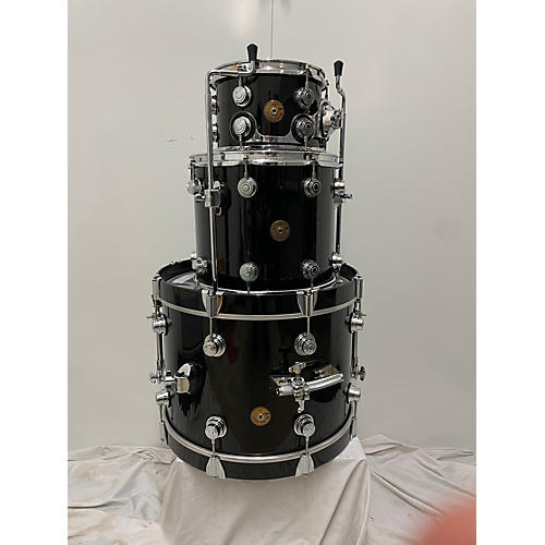 DW Used DW 3 piece Collector's Series Jazz Black Drum Kit Black