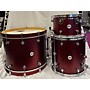 Used DW Used DW 3 piece Design Series Crimson Red Trans Drum Kit Crimson Red Trans