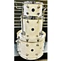 Used DW Used DW 3 piece Performance Series Pearl White Drum Kit Pearl White