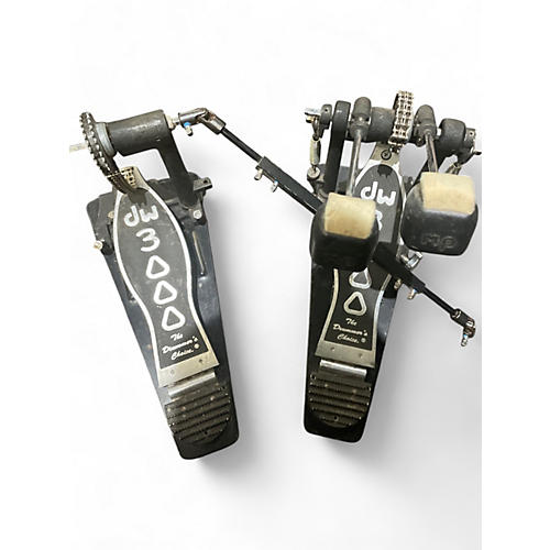 DW Used DW 3000 Series Double Double Bass Drum Pedal