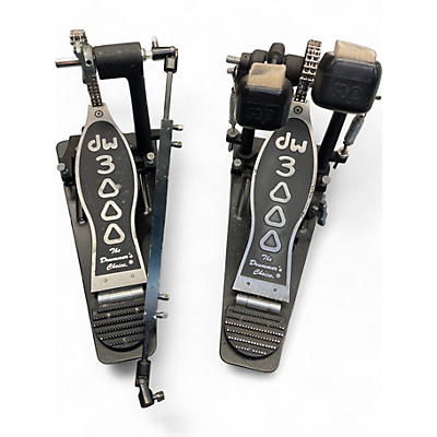 Used DW 3000 Series Double Double Bass Drum Pedal