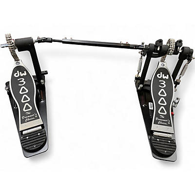 Used DW 3000 Series Double Double Bass Drum Pedal