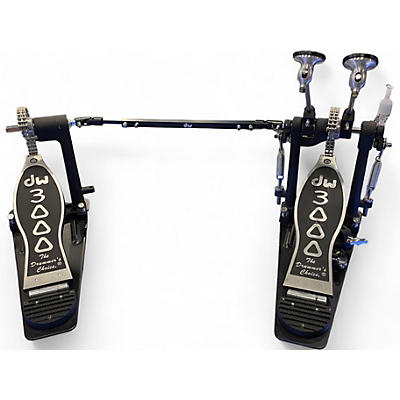 Used DW 3000 Series Double Double Bass Drum Pedal