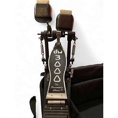 Used DW 3000 Series Double Double Bass Drum Pedal