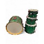 Used DW 4 Piece 4 piece workshop Emerald Green Drum Kit Emerald Green