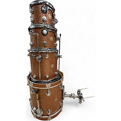 Used DW 4 Piece Collector's Series CHAMPAGNE SPARKLE Drum Kit