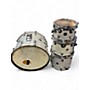 Used DW 4 Piece Collector's Series Custom Pearl White Drum Kit White