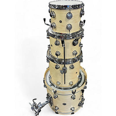 DW Used DW 4 Piece Collector's Series Natural Drum Kit