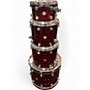 Used DW 4 Piece Collector's Series RED Drum Kit RED