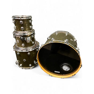 Used DW 4 Piece Collector's Series VLT Gold Drum Kit