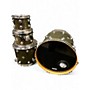 Used DW 4 Piece Collector's Series VLT Gold Drum Kit Gold