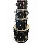 Used DW 4 Piece Concept Series Black Onyx Drum Kit Black Onyx