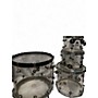 Used DW Used DW 4 Piece Design Series Acrylic Black Drum Kit Black