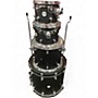 Used DW 4 Piece Design Series BLACK Drum Kit BLACK