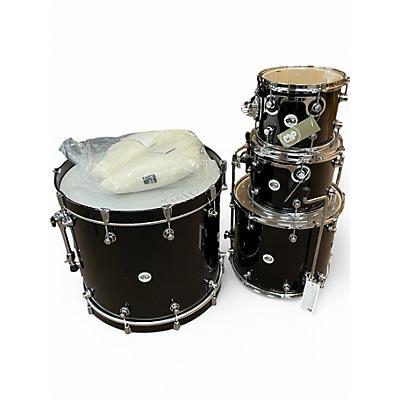 Used DW 4 Piece Design Series Black Drum Kit