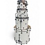 Used DW 4 Piece Design Series Piano White Drum Kit Piano White