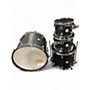 Used DW 4 Piece Design Series Satin Black Drum Kit Satin Black