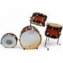 Used DW 4 Piece Design Series Tobacco Burst Drum Kit Tobacco Burst