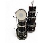 Used DW 4 Piece FREQUENT FLYER  MATTE BLACK Drum Kit MATTE BLACK