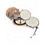 Used DW 4 Piece Performance Series 4-Piece Low Pro Travel Shell Pack White Marine Pearl Drum Kit White Marine Pearl