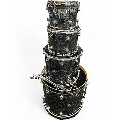 Used DW 4 Piece Performance Series BLACK DIAMOND Drum Kit