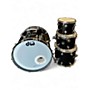 Used DW 4 Piece Performance Series Black Drum Kit Black