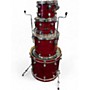 Used DW 4 Piece Performance Series Cherry Drum Kit Cherry