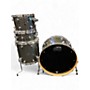 Used DW 4 Piece Performance Series Pewter Sparkle Drum Kit Pewter Sparkle