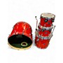 Used DW 4 Piece Performance Series Red Ice Drum Kit Red Ice