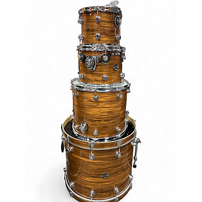 Used DW 4 Piece Performance Series Tiger Eye Drum Kit