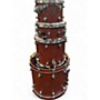 Used DW 4 Piece Performance Series Tobacco Stain Drum Kit Tobacco Stain