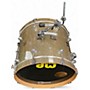 Used DW 4 Piece Performance Series ginger glitter Drum Kit ginger glitter
