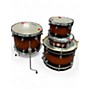Used DW 4 Piece design series 4 piece sunburst Drum Kit sunburst