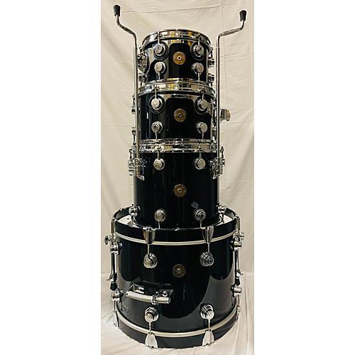 DW Used DW 4 piece Collector's Series Jazz Black Drum Kit Black