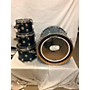 Used DW Used DW 4 piece Collector's Series Turquoise Satin Drum Kit Turquoise satin