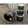 Used DW Used DW 4 piece Performance Series Black Diamond Pearl Drum Kit Black Diamond Pearl