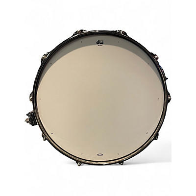 Used DW 4X14 USA Collector's Series Purpleheart VLT Natural Drum