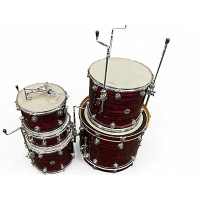 Used DW 5 Piece Collector's Series Red Drum Kit
