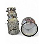 Used DW 5 Piece Design Series Acrylic Clear Drum Kit Clear